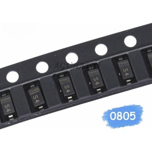 100pcs/lot SMD diode 0805 SOD-123 1N5819 1N4007 1N4148 SOD123 SOD-323 1206 1N4148WS 1N5819WS B5819WS SOD323