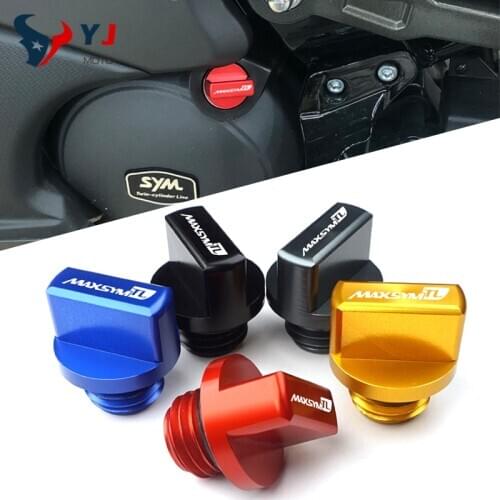 For SYM MAXSYM TL 500 Maxsym TL500 2020 Motorcycle CNC Accessorie Filler Fill Cap Plug Engine Oil Cup Cover Free Fast Shipping