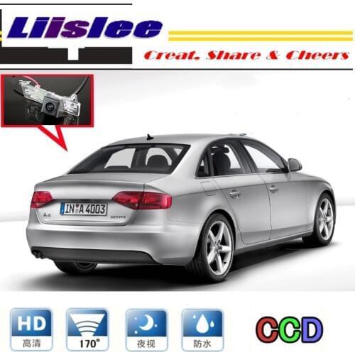 Car Camera For Audi A4 A4L S4 Liislee RS4 B8 2009~2014 rearview Rear View Back Up Camera For PAL / NTSC to Use CCD With RCA
