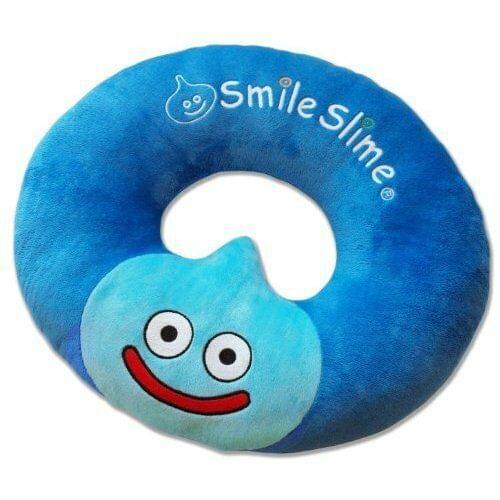 Dragon Quest Smile Slime sitting in a circle cushion sl (slime) car head cushion