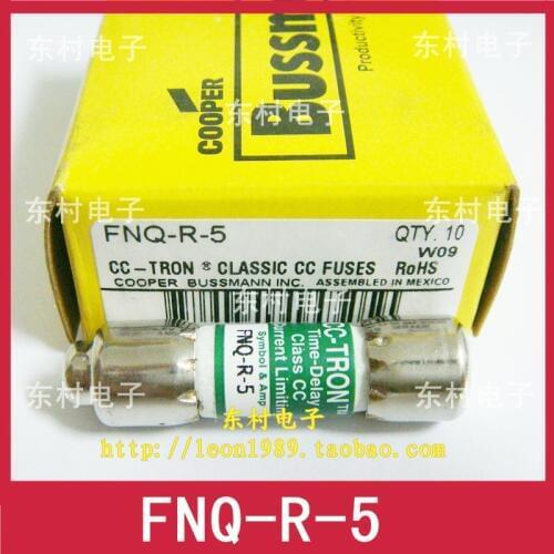 US imports COOPER BUSSMANN fuse CC-TRON delay fuse FNQ-R-5 600V