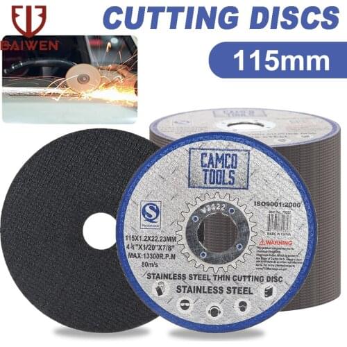 115mm Metal Cutting Disc Stainless Steel Cut Off Wheels Double Mesh Flat Sanding Grinding Discs For Angle Grinder Wheel 2-50pcs