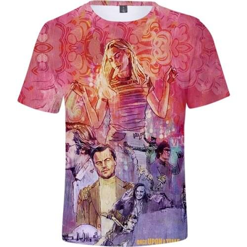 2019 New design t shirt Hollywood past men 3D print t-shirts MAN Short sleeve Harajuku style tshirt tops US SIZE