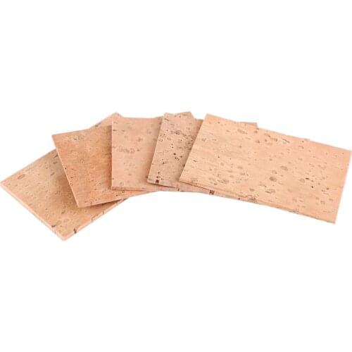10pcs Natural Sax Neck Cork Sheet Sax Neck Cork Suitable for Soprano /Tenor/ Alto Saxophone