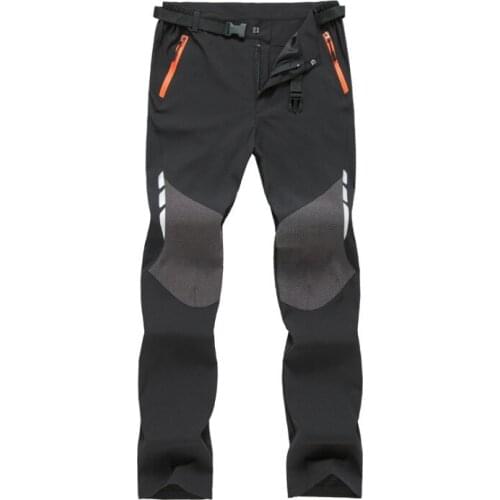Plus Size Summer Winter Qucik Dry Waterproof Windproof Trousers Outdoor Sport Trekking Fishing Camping Mountain Hiking Pants