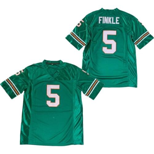 BG American football jersey 5 FINKLE jerseys Embroidery sewing Outdoor sportswear Hip hop loose GREEN 2020 new hot