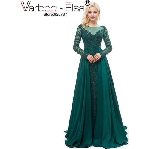 VARBOO_ELSA Women's Dresses With A Train
