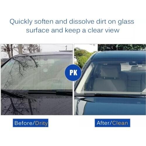 1pc Effervescent Multifunction Car Cleaner Compact Glass Washer Detergent Effervescent Tablet Car Accessories Auto Accessories