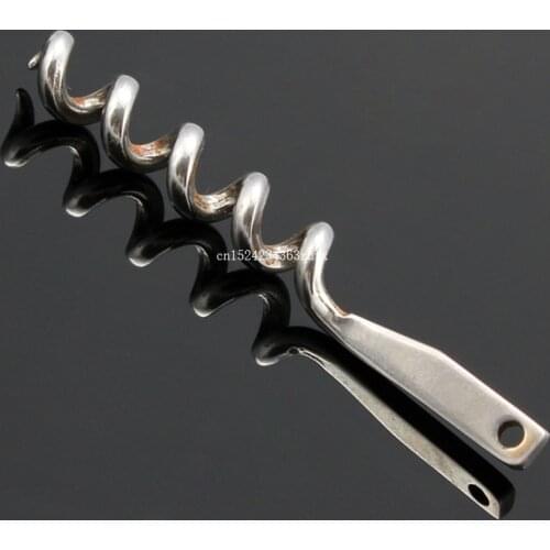 200pcs Wine Bottle Opener Insert Parts With Countersunk Holes Metal Screw Corkscrew Stainless Steel Wine Opener Part