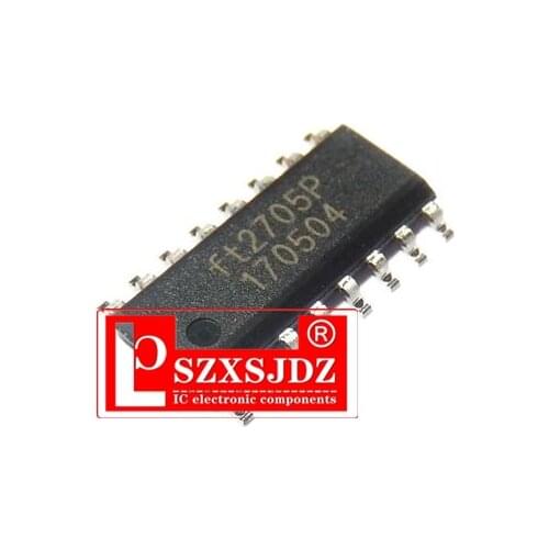 5pcs Anti-breaking sound FT2705P patch SOP16 audio amplifier chip dual channel 2*10W power amplifier chip