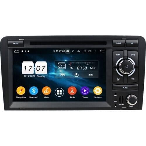 8 Core 7" 2 Din Android 10.0 For Audi A3 2006-2013 Car Radio 2+16GB 4+32GB 4+64GB Car Multimedia Audio Stereo DVD Player DSP GPS