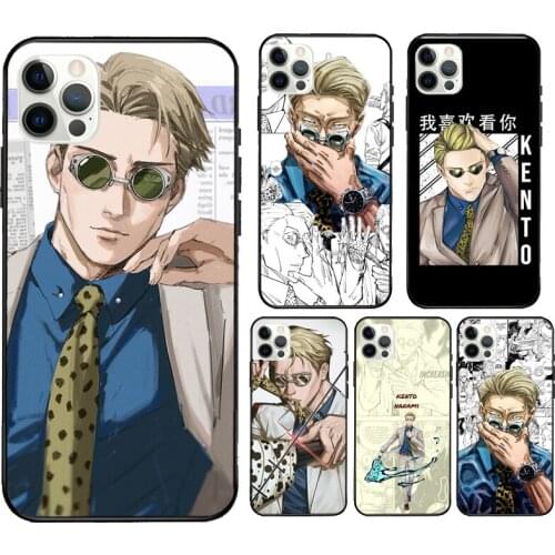 Jujutsu Kaisen Nanami Kento Phone Case For iPhone 11 Pro Max 12 mini 6S 7 8 Plus X XS Max SE 2020 XR Cover Coque