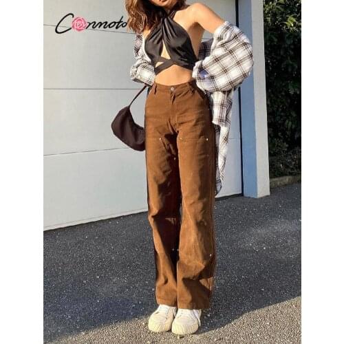 Женские брюки карго CONMOTO China At AliExpress