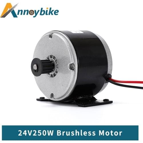 Little Dolphin Electric Bicycle Motor 24V250W Low Noise Motor Brushed Scooter 2700rpm Motor Folding Electric Scooters