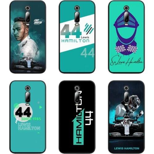F1 Lewis Hamilton 44 Phone Case For Redmi 9A 9 8A 7 6 6A Note 9 8 8T Pro Max K20 K30 Pro