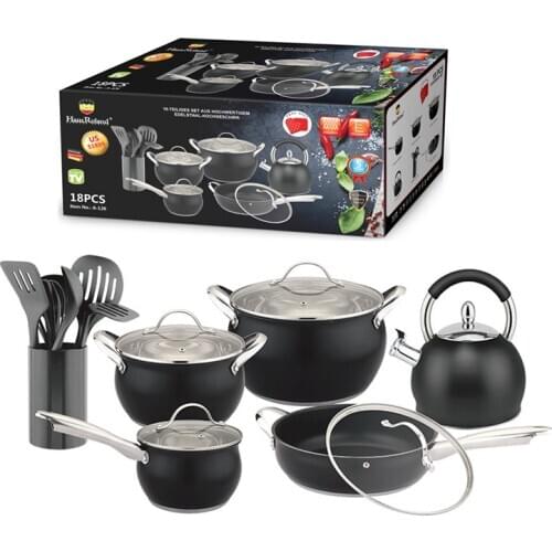 HAUSROLAND Stainless Steel Pot Sets