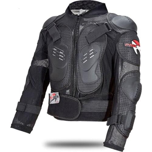 Unisex Motorcycle Full Body Armor Jacket Motocross Protective Gear Breatheable Turtle Jackets PRO-BIKER