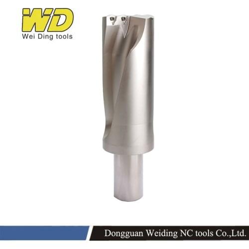 46-70mm U drill 4D depth fast drill U drill Indexable bit drilling for SPMG series insert mechanical Lathe CNC metal drill bits