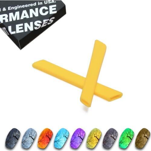 ToughAsNails Polarized Replacement Lenses & Yellow Ear Socks for Oakley Split Jacket Sunglasses - Multiple Options