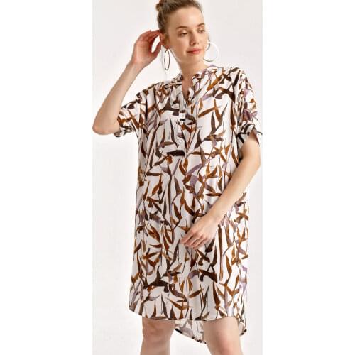 Crew Neck Short Sleeve Tunic 2021 Summer Spring Muslim Clothing Women 'S Scarves Islamic Hijab For Muslim Women Tunik