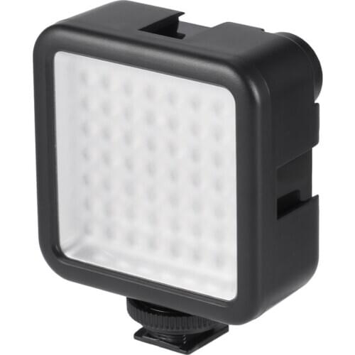 High Quality Long Life 5.5W 800lm 6000K Mini Portable 49 LED Video Light Lamp Photographic Photo Lighting for Camera Photography