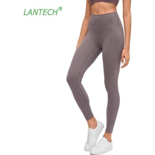 LANTECH Women Women Classical 3.0 Version Naked-feel Workout Gym Yoga Tights Squatproof High Waist Fitness Sports Wear Leggings