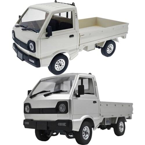 For 1/10 WPL D12 D12KM RC Truck Accessories DIY RC Truck Toy Kits Upgraded Full-scale 2.4G RC Drift Car Body Assembly Kit