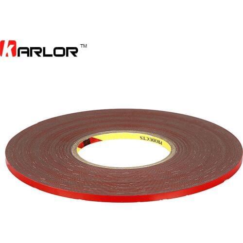 Tape Double Sided Acrylic Foam Adhesive Auto Car Styling Interior Tape Decorate Glue Stick Car-styling Accessories 6/8mm*30m