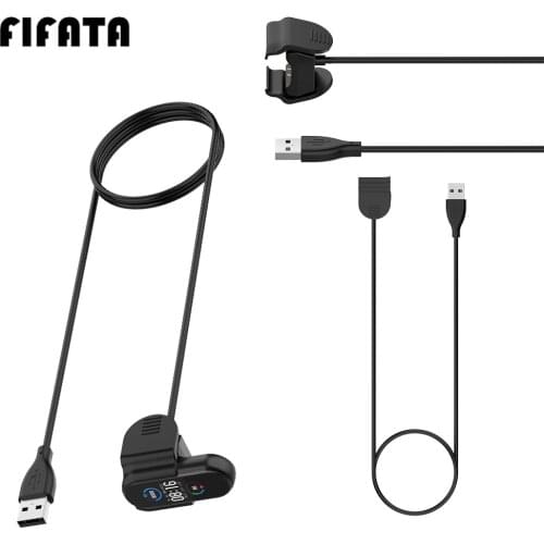 FIFATA 30CM 100CM Clip Charge Fast Charger Base For Xiaomi Mi Band 5/Mi Band 5 NFC Smart Bracelet Charging Cable For Mi Band 5