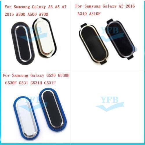 For Samsung Galaxy Grand Prime G530 G530H G531 A3 A5 A7 A300 A500 A700 A310 A310F 2015 2016 Home Button Return Key Flex Cable