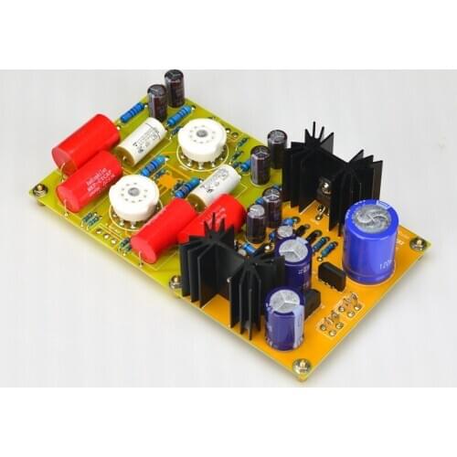 Hifi PRT-06A 12AX7 +12AT7 Tube preamplifier board / Kit / Pcb base on MATISSE preamp circuit