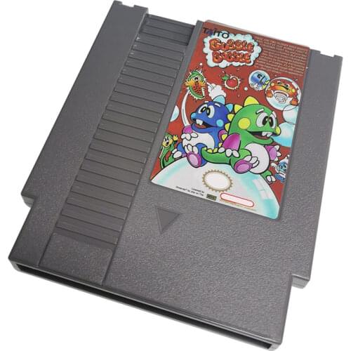 BubbleBobble-Game Cartridge For NES Console 72 Pins 8bit Single card