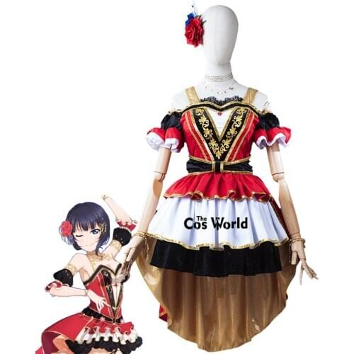 Love Live! Nijigasaki Just Believe Asaka Karin Dress Uniform Outfit Anime Customize Cosplay Costumes