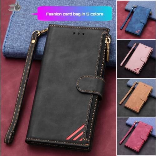 Retro Leather Case For Huawei Honor 30 30S Pro 8A Book Stand Wallet Coque For Enjoy 9 9S Flip Magnetic Cards Holder Matte Cover