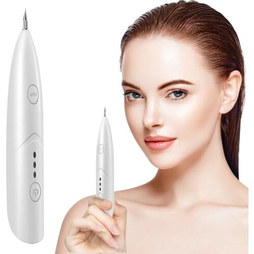 Mini Laser Plasma Pen Portable Laser Tattoo Freckle Remover Mole Removal Machine Dark Face Care Skin Tag Remover Tool