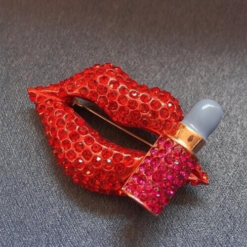 Броши губы на одежду Muylinda China At AliExpress