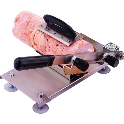 Non-Electric Meat Roll Slicing Machine Sheep Roll Cutting Machine