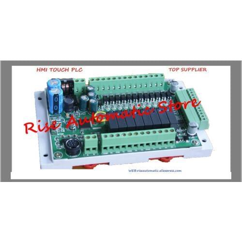 New FX1S-20MR-4AD2DA 24VDC Analog Input Output Relay Output For PLC Module Board Clock Modbus