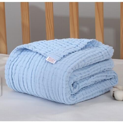 Baby Blankets Newborn Winter Baby Swaddle Wrap Manta Bebe Recien Nacido 6 Layer Muslin Blanket Baby Blankets Newborn Minky