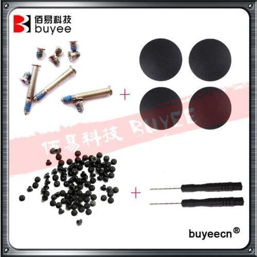 Original For Macbook Pro A1278 A1286 A1297 13" 15" 17" Laptop Bottom Case Cover Keyboard Screws Set+Rubber Feet Kit+Repair Tools