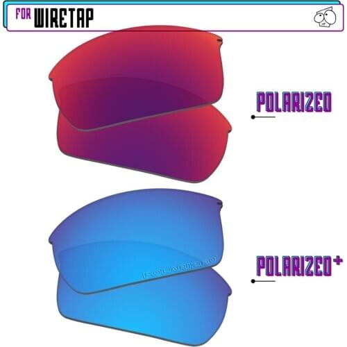 EZReplace Polarized Replacement Lenses for - Oakley WireTap Sunglasses - BlueP Plus-MidnightP