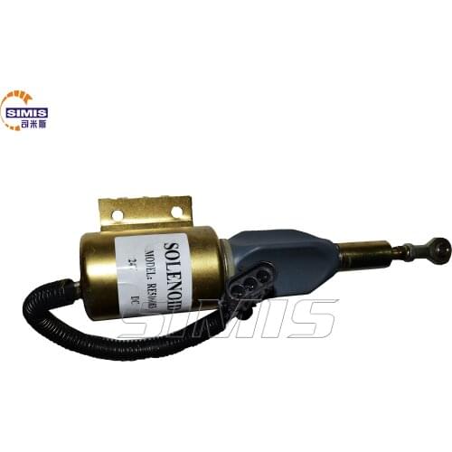 SIMIS Fuel Shutoff Solenoid for John Deere 200LC 230LC 270LC 160LC 120 230LCR Excavator