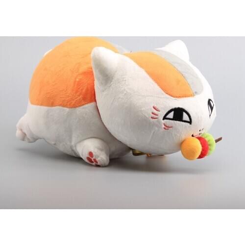 32 cm Anime Cute Cat Teacher Plush Toys Doll Peluche Big Size Cat Pillow Cushion Stuffed Toy Women Kids Gift Home Car Sofa Decor