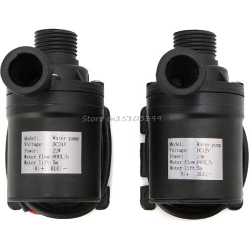 800L/H 5m DC 12V 24V Solar Brushless Motor Water Circulation Water Pump Submersibles Water Pumps G08 Whosale&DropShip