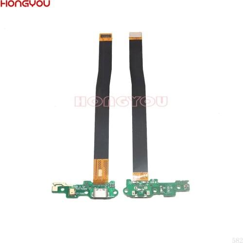 USB Charge Socket Jack Port Plug Charging Dock Board Connector Flex Cable For Huawei Honor 6C / Nova Smart / GR3 2017