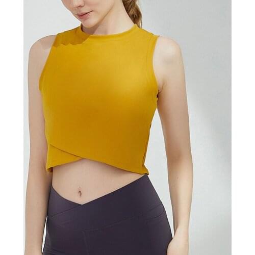 Women Running Shirts Sexy Exposed Navel Yoga Sports Quick Dry Fitness Gym Crop Tops Sport Wear Active Wear Breathable Workout