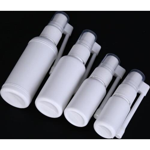 10ml 20ml 30ml 50ml Empty Plastic Perfume Makeup Atomizer Spray Bottle White Bottle Air Flight Travel Tools New Sale