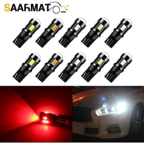 10x T10 LED Bulb Ice blue mark light Car Interior Lights For Infiniti G35 G37 QX30 QX56 QX60 QX70 QX80 Q25 Q30 Q35 Q50 Q90 QX4