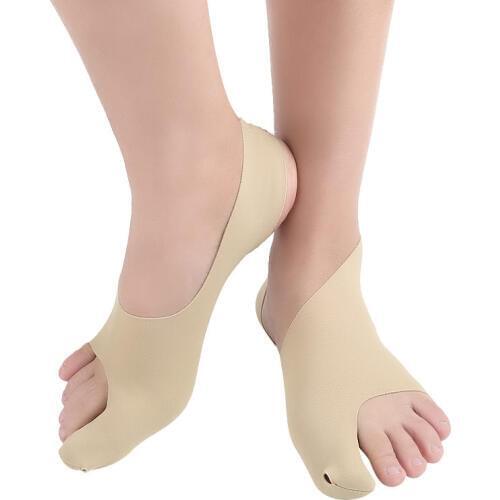 2pcs Hallux Valgus Corrector Orthotics Big Toe Separator Straightener Belt Foot Care for Pedicure Silicone Orthotics Orthopedic