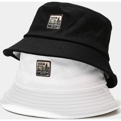 2021 Letter Embroidery Bucket Hat Men Women Hip Hop Fisherman Hats Summer Panama Bucket Cap Beach Sunscreen Prevent Hats D228